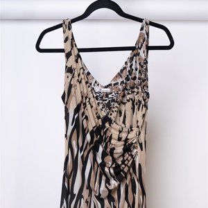 A printed Maxi dress